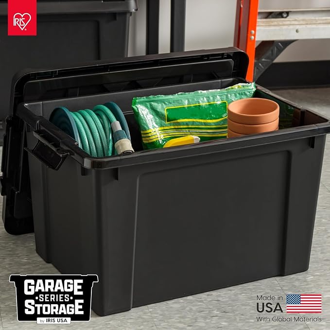 IRIS USA 20 Gallon Lockable Storage Bins - Image 9