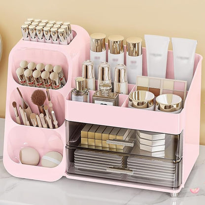 Makeup Organizer with Drawers, Skincare Organizer, Storage Box Cosmetic Display by Anylady