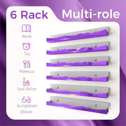 Wall-Mounted Nail Polish Organizer Rack - Image 5