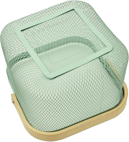 AJIODA Metal Mesh Steel Basket, Storage Organizer Basket Multi-functional - Image 4