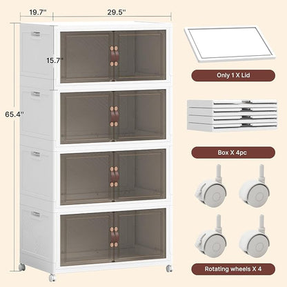 1288QT Extra Large Stackable Storage Bins - Image 2
