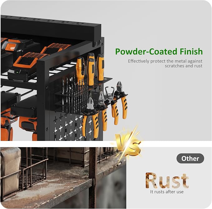 Power Tool Organizer Rolling Cart - Image 4