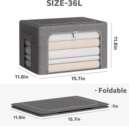 CYhom 3Pack Foldable Storage Bins - Image 5
