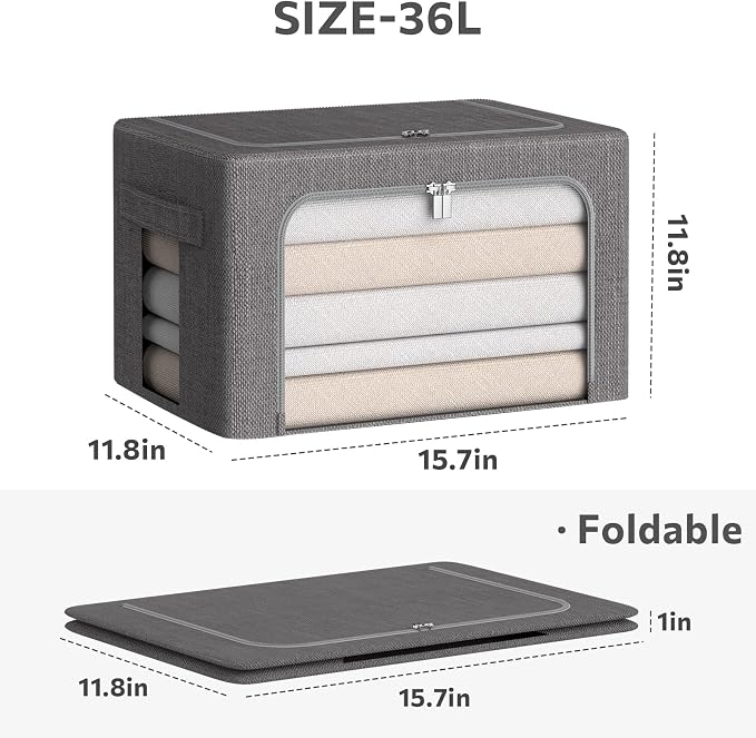 CYhom Clothes Storage Bins Box - Image 5