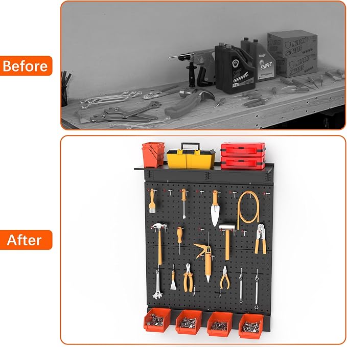 TORACK Garage Metal Pegboard - Image 8