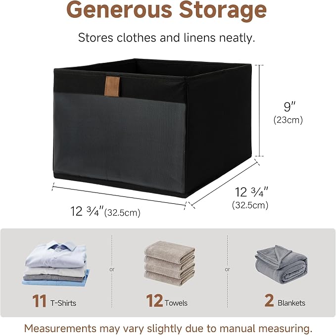 StorageWorks Closet Storage Bins - Image 2