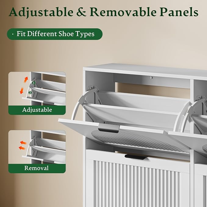Xixini Shoe Storage Cabinet - Image 3