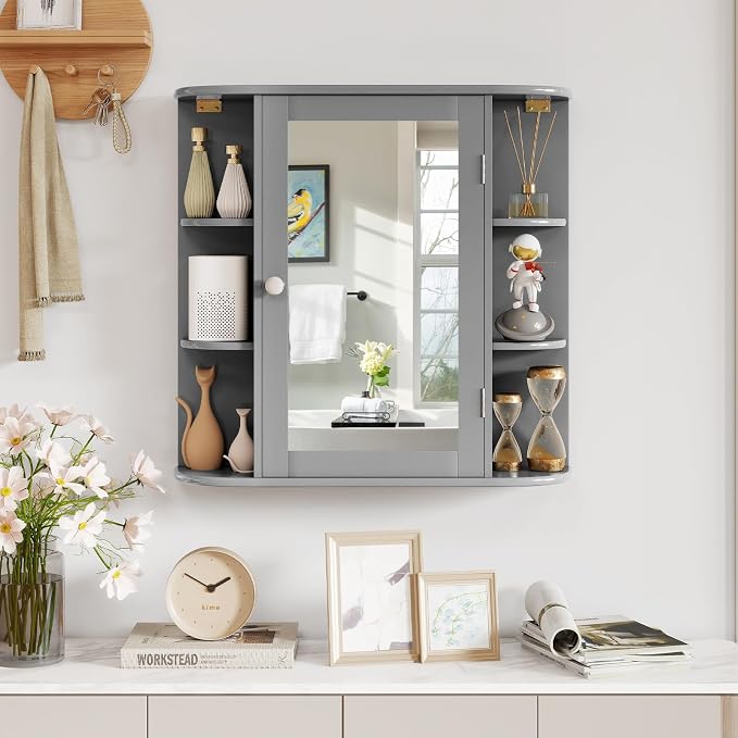 Tangkula Bathroom Wall Cabinet - Image 2