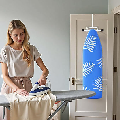 Ironing Board Holder Wall Mount/Over The Door Ironing Board Hanger, Laundry - Image 4