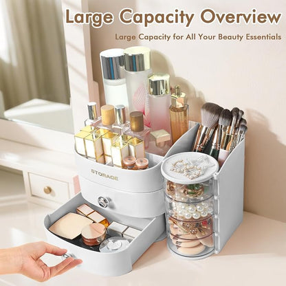 XIAPIA Makeup Organizer Countertop, Make Up Organizer - Image 2