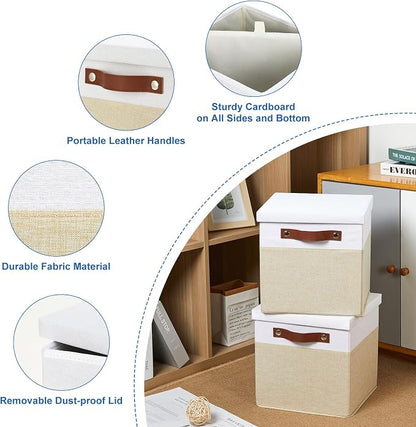 Temary Foldable Fabric Storage Bins - Image 3