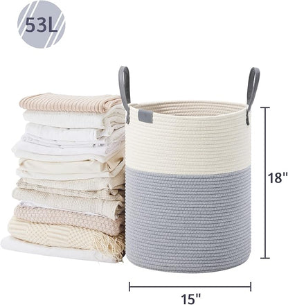 VIPOSCO Tall Laundry Basket, Large Dirty Clothes Hamper - Image 5