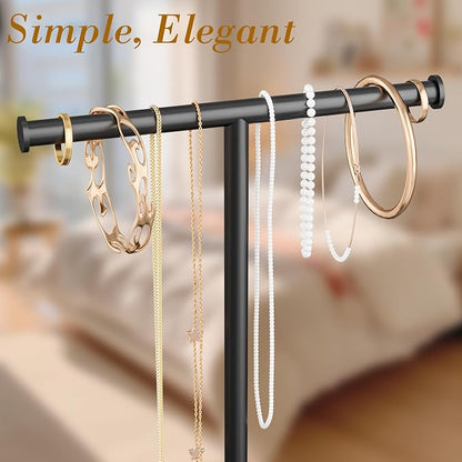 Necklace Organizer Stand with Storage Tray - Image 3