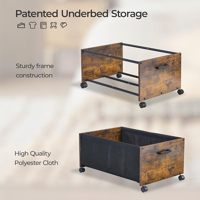 FOUCSSOMEI Under Bed Storage - Image 5