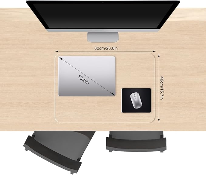 Clear Desk Mat, Non-Slip PVC Desk Protector Mat - Image 6