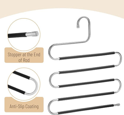 Mr. Pen- Pants Hangers Space Saving, 5 Pack, Pant Hangers Space Saving | Hangers - Image 5