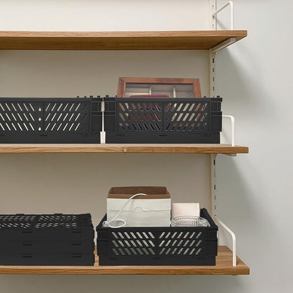 2 Pack Mini Foldable Small Plastic Baskets - Image 7