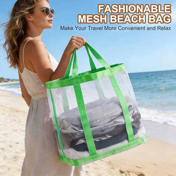 uxcell Collapsible Laundry Basket, Mesh Hamper - Image 5