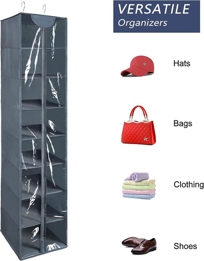 8 Tier Clear PVC Hanging Organizer - Image 4