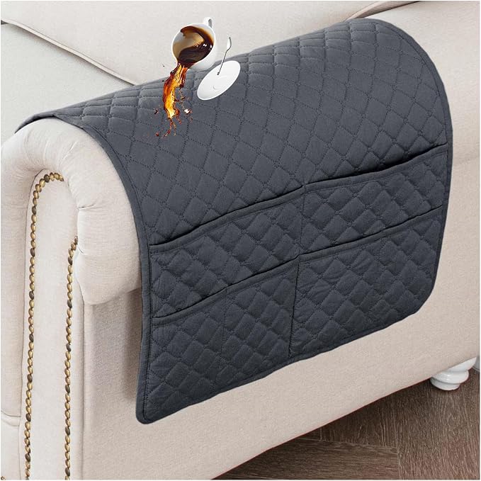 Waterproof Sofa Armrest Cover Headrest Cover by ZGDDPZA