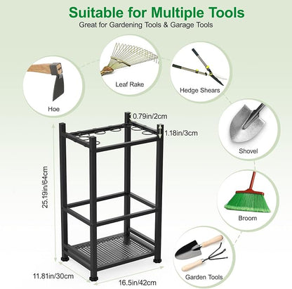 Dirza Garden Tool Organizer, Yard Tool Organizer - Image 5