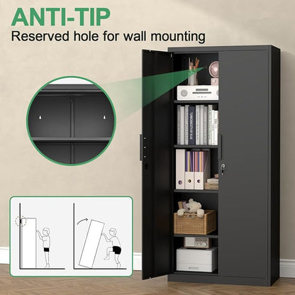 Metal Garage Storage Cabinets, Heavy Duty Organizer - Image 5