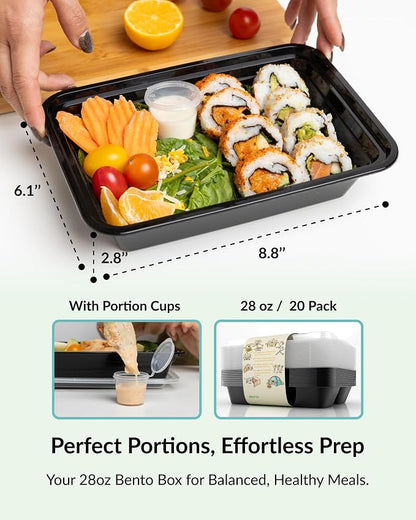 Enther Single 1 Compartment Meal Prep Containers - Image 2