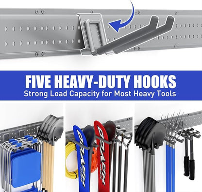Garage Tool Organizer Wall Mount 48 inches - Image 5