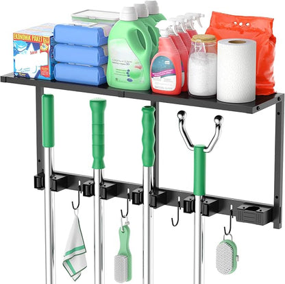 CCCEI Broom and Mop Wall Mount by CCCEI