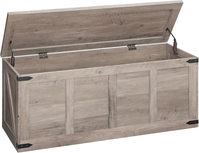 HOOBRO Storage Bench, 47.2”Toy Box Organizer by HOOBRO