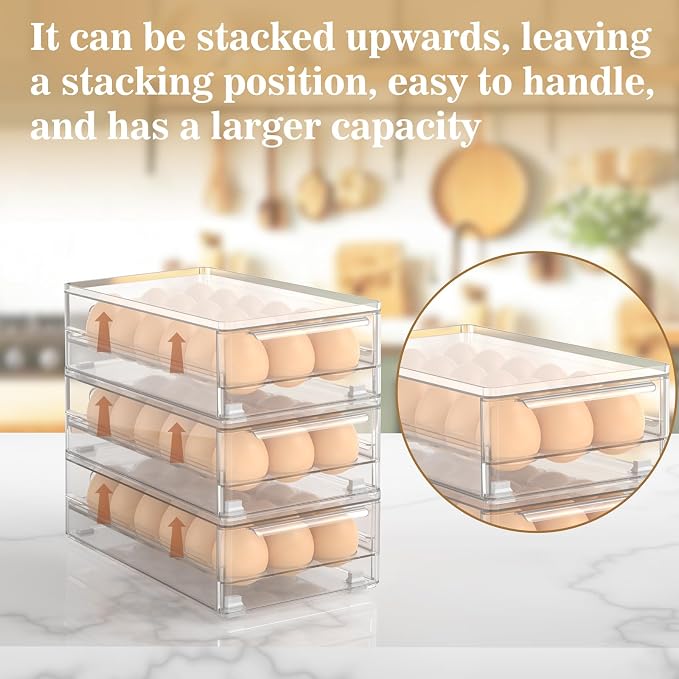 Acrylic Egg Box Transparent 18 and 36 Pack Storage - Image 5