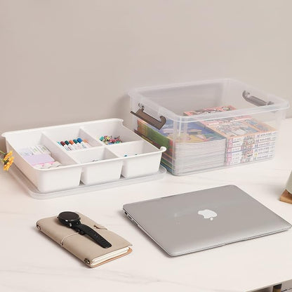Citylife 17 QT Plastic Storage Box - Image 7