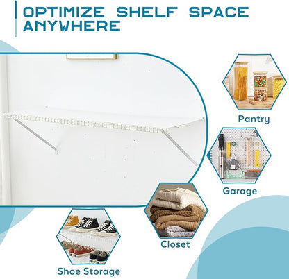 BRIAN & DANY Wire Shelf Liner 12" X 48", Heavy Duty Shelf Liners - Image 6
