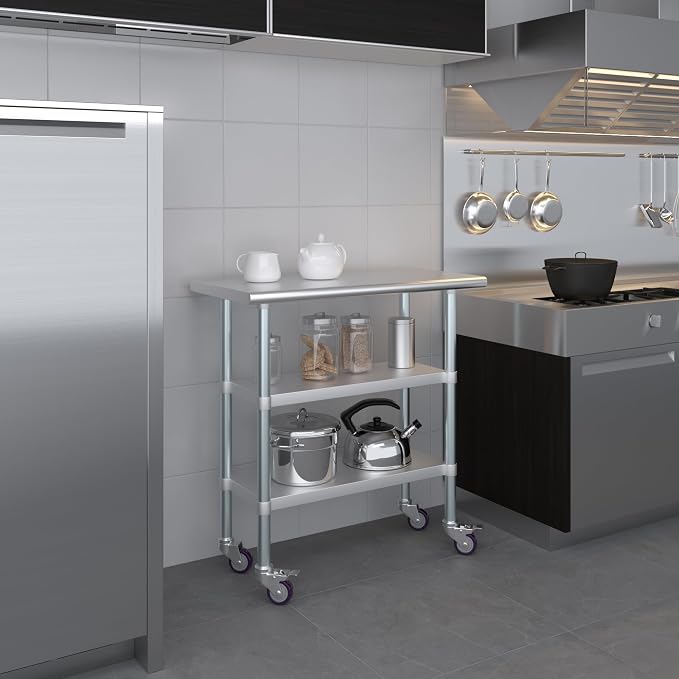 AmGood Stainless Steel Work Table - Image 7