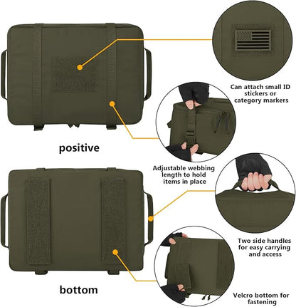 PETAC GEAR 4 PCS Tactical Modular Packing Cubes - Image 6