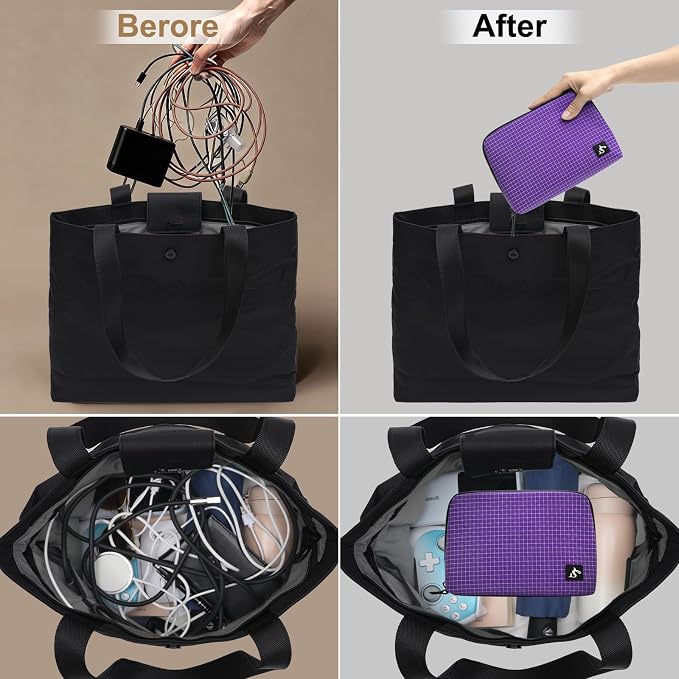 simtoper Electronic Organizer Travel Case – Waterproof Cable Bag - Image 6