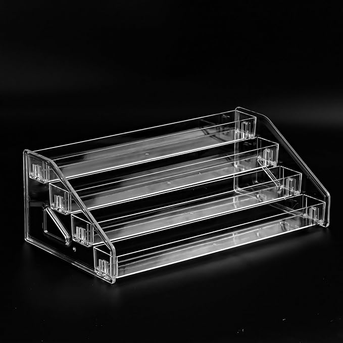 SUTOKAKA 4-Tier Clear Acrylic Nail Polish Organizer Stand | 4-layer organizer by SUTOKAKA