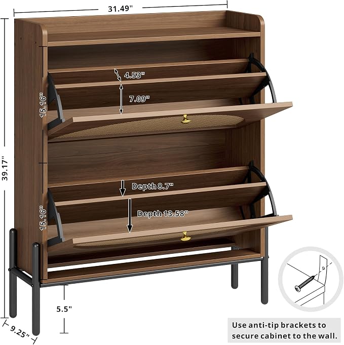 IRONCK Shoe Cabinet Storage - Image 3