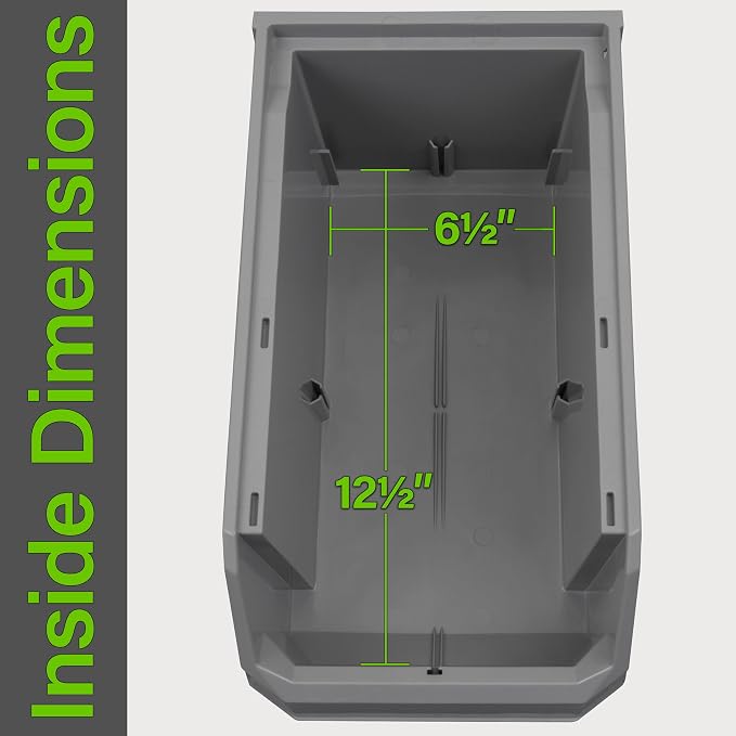 Plastic Containers for Organizing and Storage Bins for Closet, Garage or Pantry - Image 4
