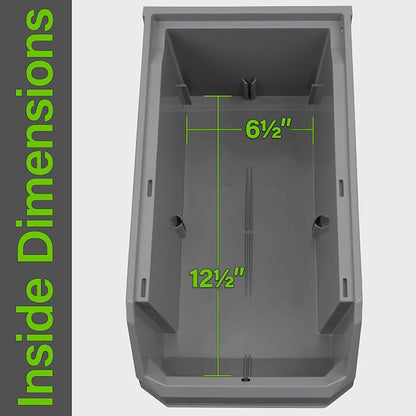 Plastic Containers for Organizing and Storage Bins for Closet, Garage or Pantry - Image 4