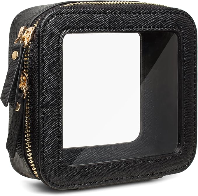Travel Clear Makeup Bag Set, TSA Approved Cosmetic Bag Case by FFpaw
