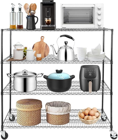 4-Tier Storage Shelving Unit - Image 4