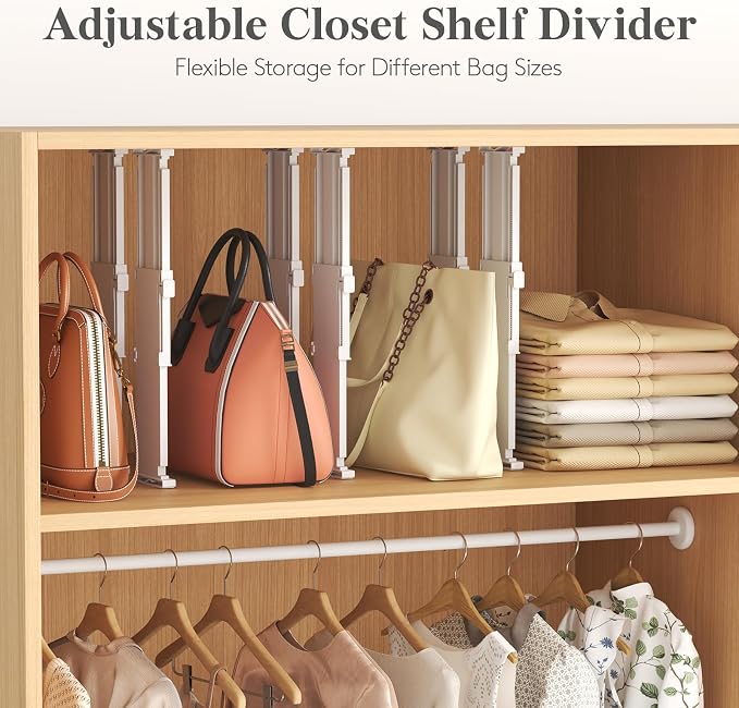 Lifewit 6 Pack 5" High Drawer Dividers - Image 12