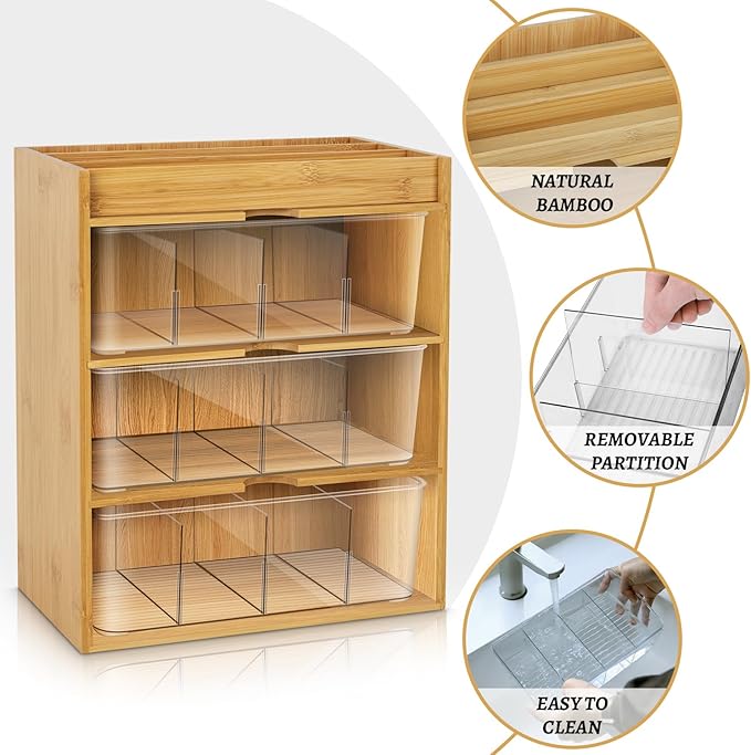 TIMIEEYA Tea Bag Organizer - Image 2
