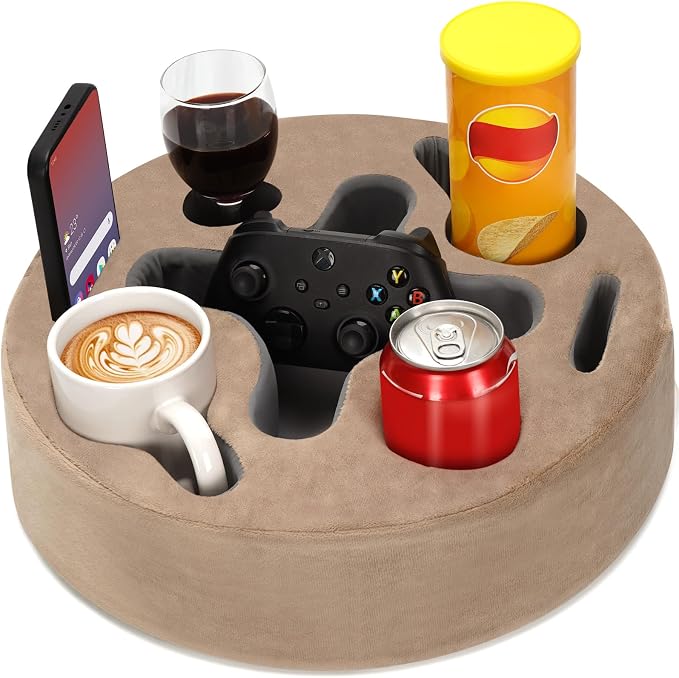 INNO STAGE Couch Cup Holder-Sofa Cup Holder Pillow | Couch Caddy Buddy | Drinks by INNOSTAGE
