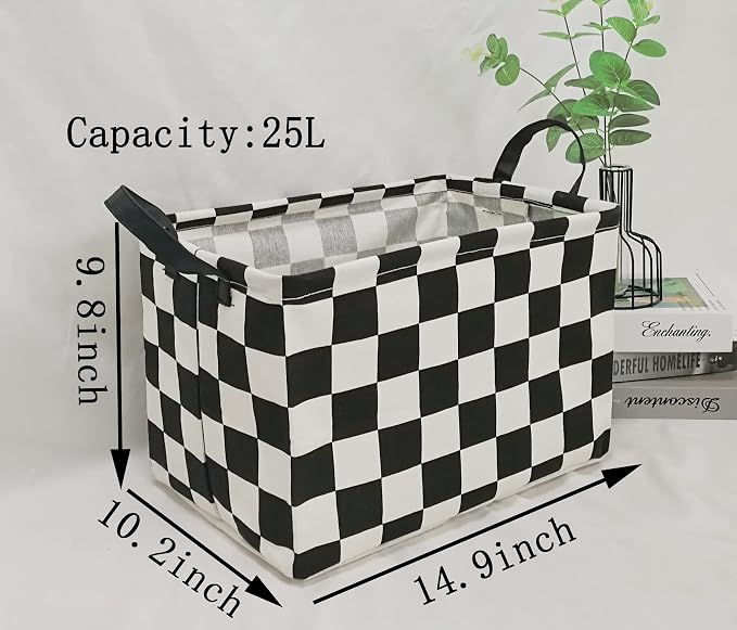 MAIZMZ Rectangular Storage Basket Collapsible Organizer Bin Waterproof Toy Box - Image 2