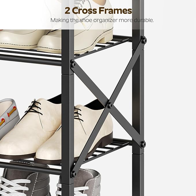 YATINEY 6-Tier Shoe Rack, Shoe Storage Organizer - Image 6