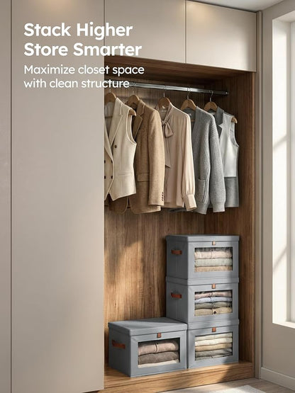 Homsorout Medium Fabric Storage bins - Image 3