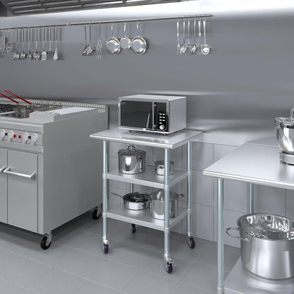 AmGood Stainless Steel Work Table - Image 5