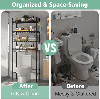 PrimeZone Over The Toilet Storage Shelf - Image 6
